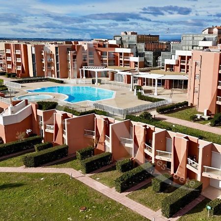 Studio 4 Pers, Pkg, 1Ere Ligne Mer, Piscine, Tennis Sète Exteriör bild