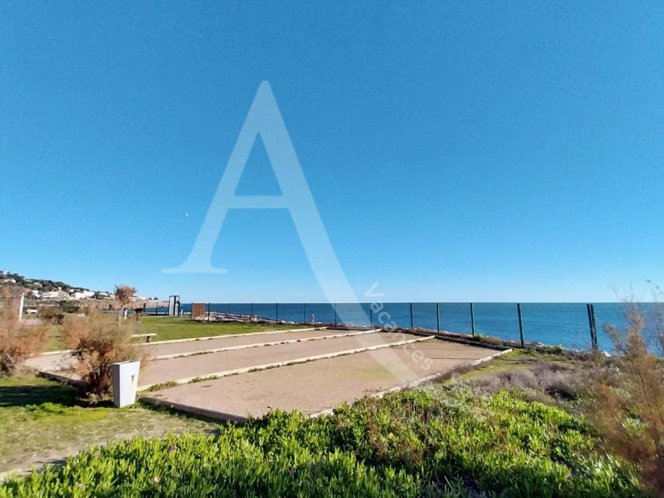 Studio 4 Pers, Pkg, 1Ere Ligne Mer, Piscine, Tennis Sète Exteriör bild