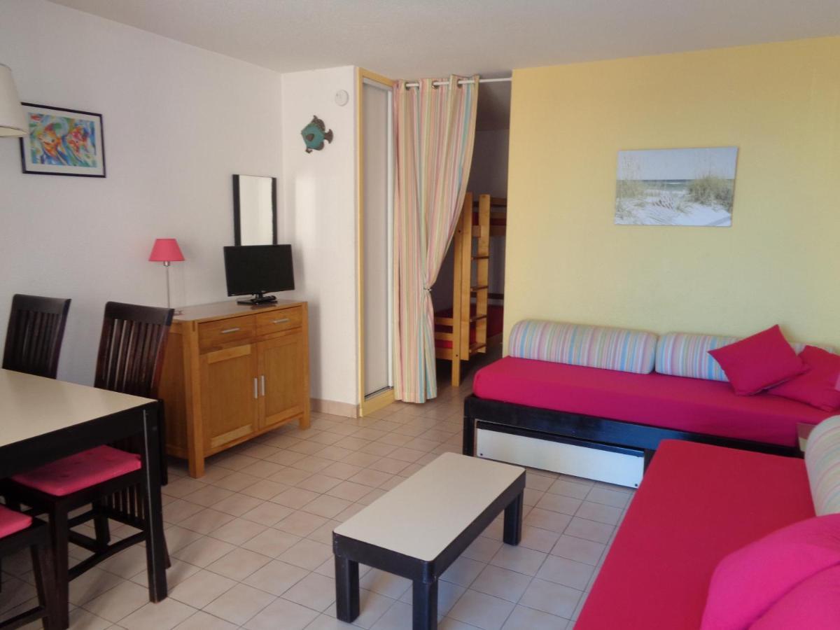 Studio 4 Pers, Pkg, 1Ere Ligne Mer, Piscine, Tennis Sète Exteriör bild